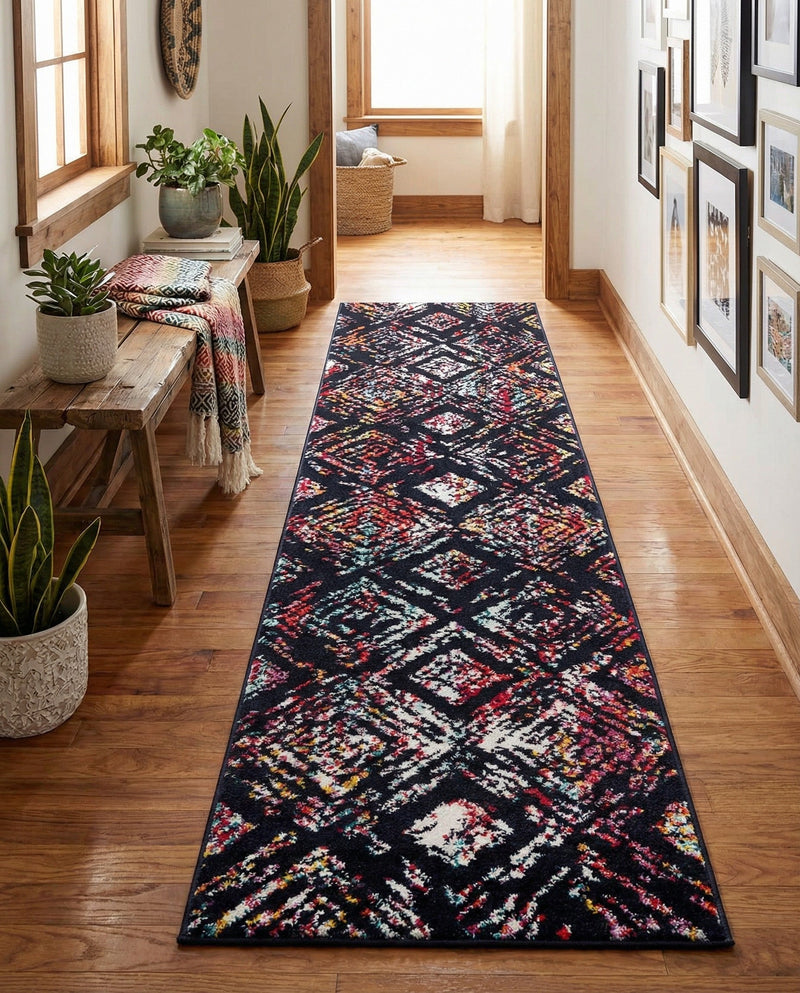 Brighton Terrace Collection Area Rug -  Ovingdean Runner Multi  lifestyle 47