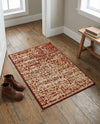 Autumn Meadow Collection Area Rug -  Ironbark Rectangle Terracotta  lifestyle 24