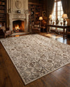 Andes Summit Collection Area Rug -  Merida Rectangle Dark Beige  lifestyle 10