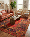 Safari Escape Rugs Collection Area Rug - Serengeti Rectangle Multi  lifestyle 12
