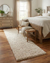 Eternal Plush Oasis Collection Area Rug -  Tranquility (Linen) Runner Linen  lifestyle 75