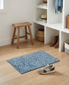 Aegean Elegance Washables Collection Area Rug -  Mykonos Rectangle Navy Blue  lifestyle 45