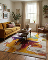Marrakesh Elegance Collection Area Rug -  Riad Rectangle Beige  lifestyle 15