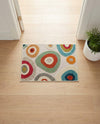 Outdoor Marrakesh Collection Area Rug -  Chefchaouen Rectangle Multi Beige  lifestyle 15