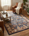 Eden Oasis Collection Area Rug -  Haven Rectangle Light Blue  lifestyle 14
