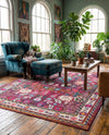Chateau Elegance Collection Area Rug - Versailles Rectangle Multi  lifestyle 14