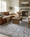 Heritage Elegance Collection Area Rug -  Neuschwanstein Rectangle Soft Green  lifestyle 15