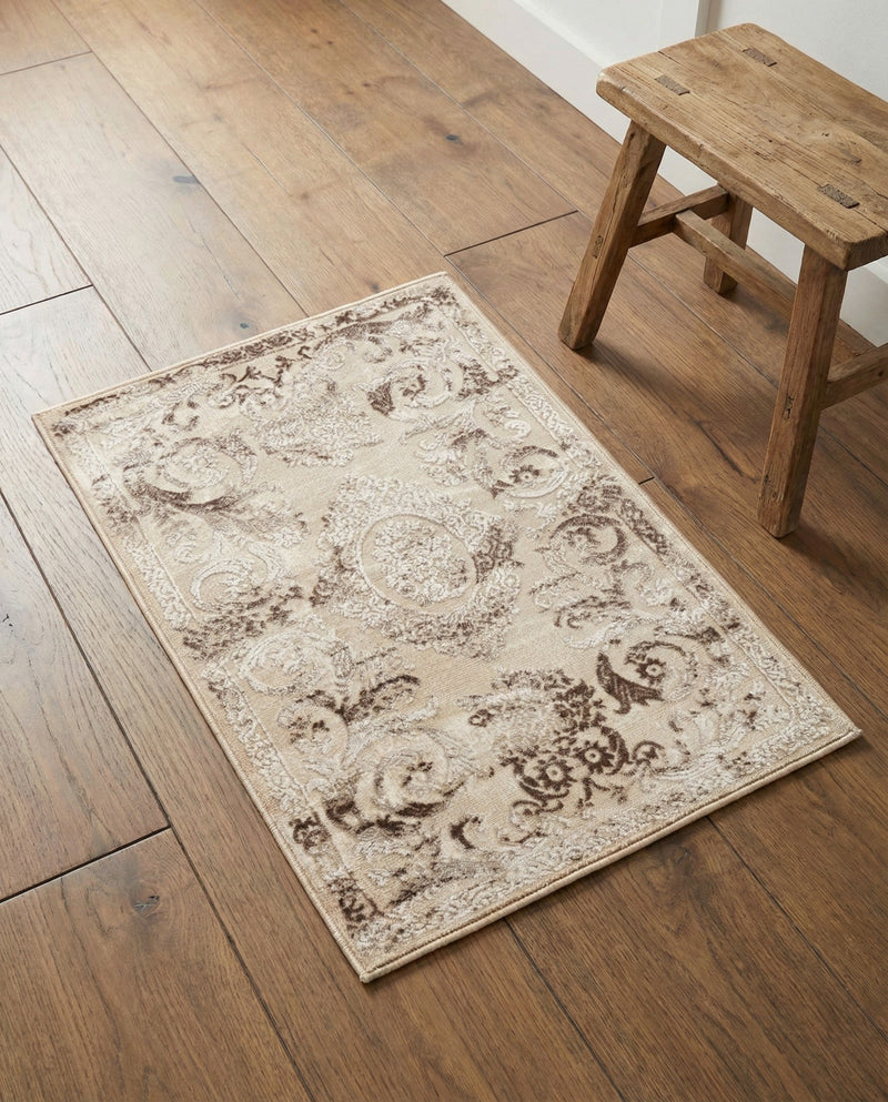 Bloomsbury Elegance Collection Area Rug - Mayfair Rectangle Beige  lifestyle 38