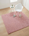 Alpine Plush Collection Area Rug -  Cortina (Dusty Rose) Square Dusty Rose  lifestyle 40