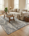 Cascade Range Collection Area Rug - Hood (Gray) Rectangle Gray  lifestyle 11
