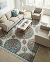 Arcadia Rugs Collection Area Rug -  Atlantis (Cream) Rectangle Cream  lifestyle 12