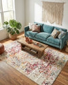 Georgetown Rugs Collection Area Rug - Dupont (Light Multi) Rectangle Light Multi  lifestyle 17
