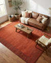 Studio Haven Collection Area Rug -  Conservatory (Terracotta) Rectangle Terracotta  lifestyle 8