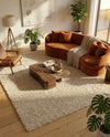 Wellington Luxe Shag Collection Area Rug - Kapiti Rectangle Taupe  lifestyle 45