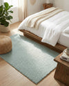 Cozy Comfort Shag Collection Area Rug - Haven (Sage Green) Rectangle Sage Green  lifestyle 27