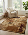 Bistro Lounge Collection Area Rug -  Affogato Rectangle Beige  lifestyle 47