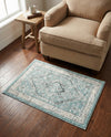 Adriana Terrace Collection Area Rug - Capri (Aqua) Rectangle Aqua  lifestyle 22