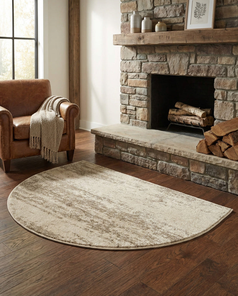 Studio Haven Collection Area Rug -  Gallery (Bone Beige) Hearth Bone Beige  lifestyle 70