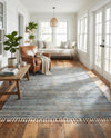 Osian Looms Collection Area Rug - Capri Rectangle Blue  lifestyle 9