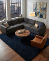 Majestic Manor Collection Area Rug - Versailles (Aegean Blue) Rectangle Aegean Blue  lifestyle 26
