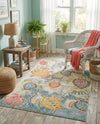 Sorrento Shores Collection Area Rug -  Massa Rectangle Beige  lifestyle 25