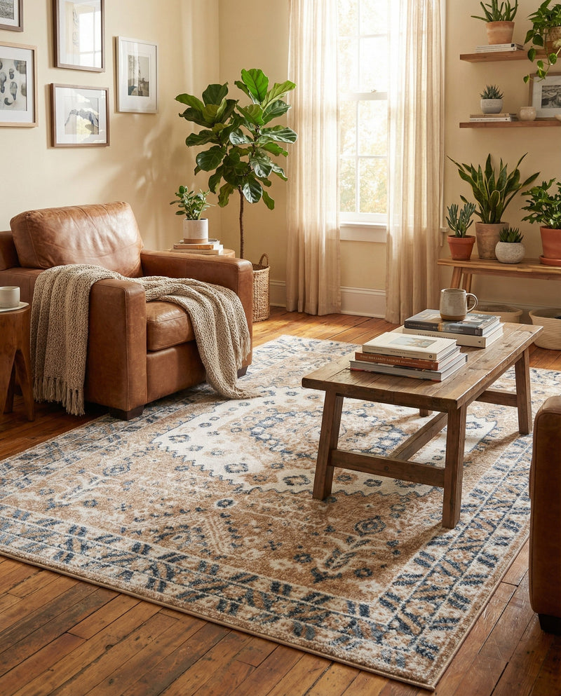 Cambridge Classics Collection Area Rug -  Pembroke (Beige) Rectangle Beige  lifestyle 19