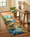 Seaside Blooms Collection Area Rug -  Grove Runner Multi  lifestyle 70