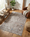 Zagros Shades Collection Area Rug -  Yasuj Rectangle Gray Brown  lifestyle 10