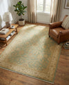 Chelsea Elegance Collection Area Rug -  Stockwell Rectangle Light Green  lifestyle 41