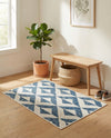 Urban Oasis Rugs Collection Area Rug -  Highrise (Blue) Rectangle Blue  lifestyle 21
