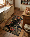Rural Charm Collection Area Rug - Meadowbrook Rectangle Black  lifestyle 48