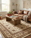 Jaipur Elegance Collection Area Rug -  Nahargarh (Cream) Rectangle Cream  lifestyle 9