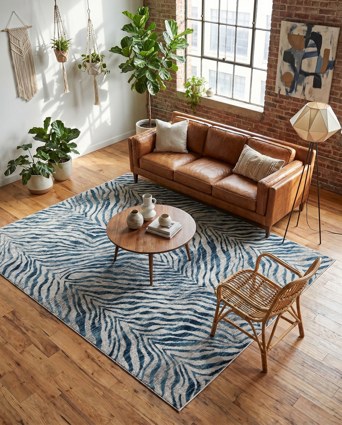 Bloomsbury Elegance Collection Area Rug -  Chelsea Rectangle Blue  lifestyle 18