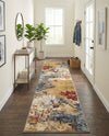 Urban Terrace Collection Area Rug -  Alcove Runner Multi  lifestyle 63