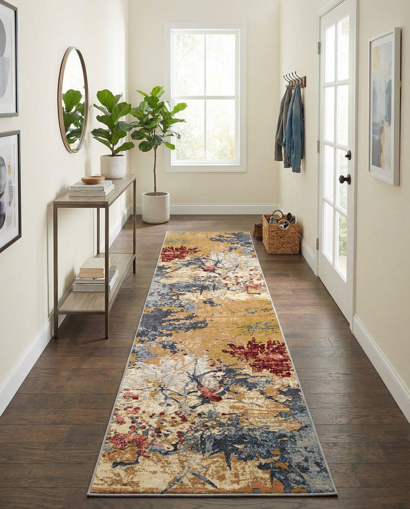 Urban Terrace Collection Area Rug -  Alcove Runner Multi  lifestyle 63