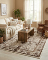 Horizon Collection Area Rug -  Sierra Rectangle Beige  lifestyle 20