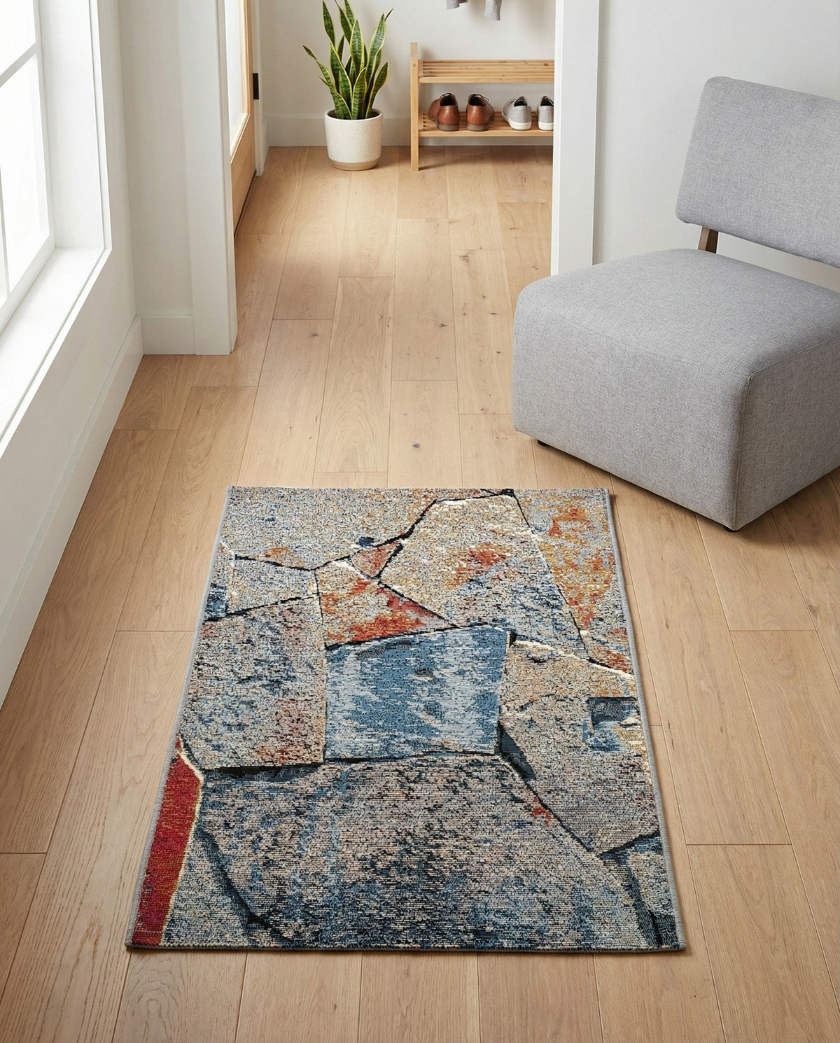 Urban Terrace Collection Area Rug -  Boulevard Rectangle Multi  lifestyle 14