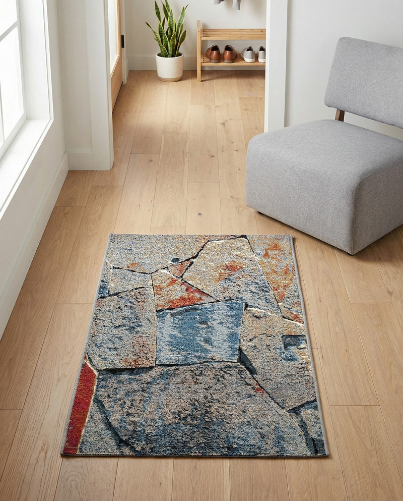 Urban Terrace Collection Area Rug -  Boulevard Rectangle Multi  lifestyle 14