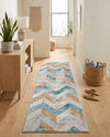 Dresden Elegance Collection Area Rug -  Bautzen Runner Blue  lifestyle 49