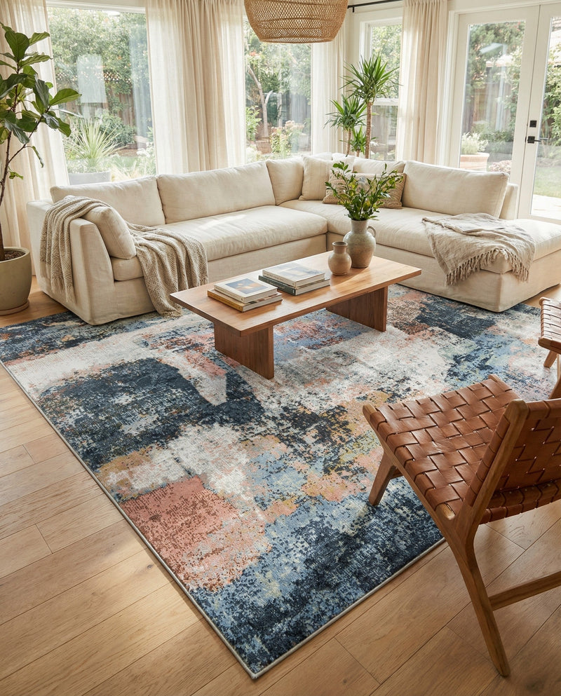 Aegean Elegance Washables Collection Area Rug -  Hydra Rectangle Multi  lifestyle 8