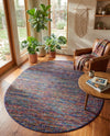 Caribbean Cove Collection Area Rug -  Mayreau Oval Multi  lifestyle 33