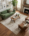 Metro Heights Collection Area Rug -  Flatiron Rectangle Beige  lifestyle 37