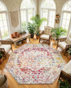 Georgetown Rugs Collection Area Rug - Dupont (Light Multi) Octagon Light Multi  lifestyle 82