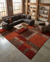 Autumn Meadow Collection Area Rug -  Sycamoreside (Multi) Rectangle Multi  lifestyle 6
