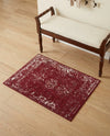 Riviera Elegance Collection Area Rug - Antibes (Burgundy) Rectangle Burgundy  lifestyle 27