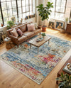 Caribbean Breeze Collection Area Rug -  Isla Rectangle Cream  lifestyle 8