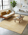 Soho Elegance Collection Area Rug -  Hudson (Yellow) Rectangle Yellow  lifestyle 13