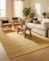 Urban Oasis Rugs Collection Area Rug -  District (Yellow and Aqua) Rectangle Yellow and Aqua  lifestyle 10
