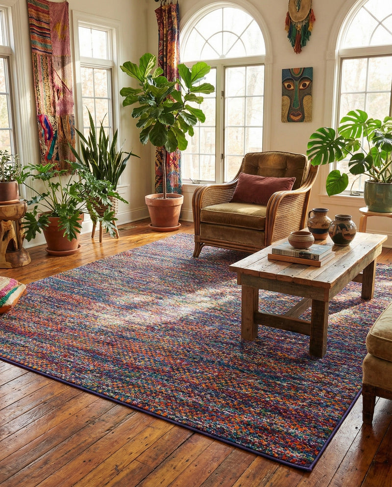 Caribbean Cove Collection Area Rug -  Mayreau Rectangle Multi  lifestyle 11