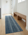 Jewel Oasis Collection Area Rug - Sapphire (Blue) Runner Blue  lifestyle 70